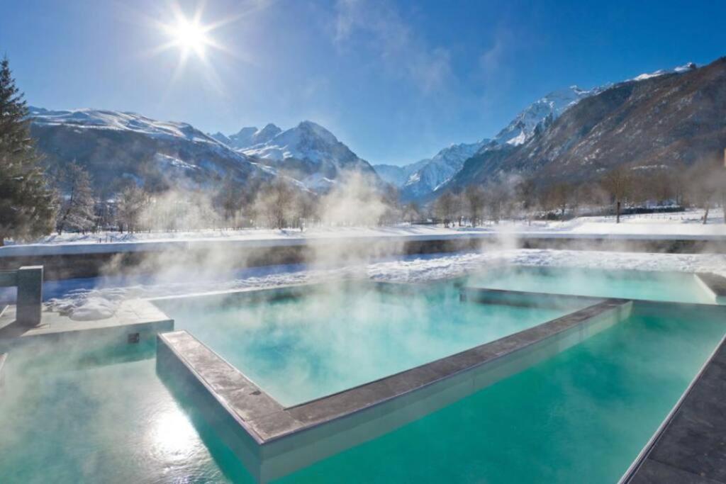 Charmant Logement De Plein Pied Avec Piscine 2* Loudenvielle Exterior foto